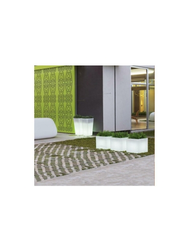 Doniczka solarna LED RGB NARCISO IP65 3267