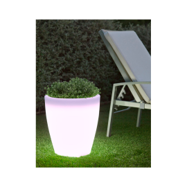 Doniczka solarna LED RGB VIOLETA 55 IP65 3281