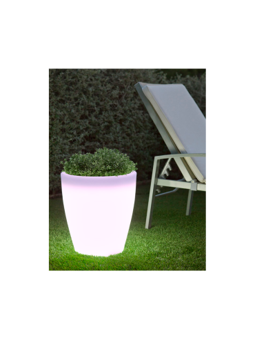 Doniczka solarna LED RGB VIOLETA 55 IP65 3281