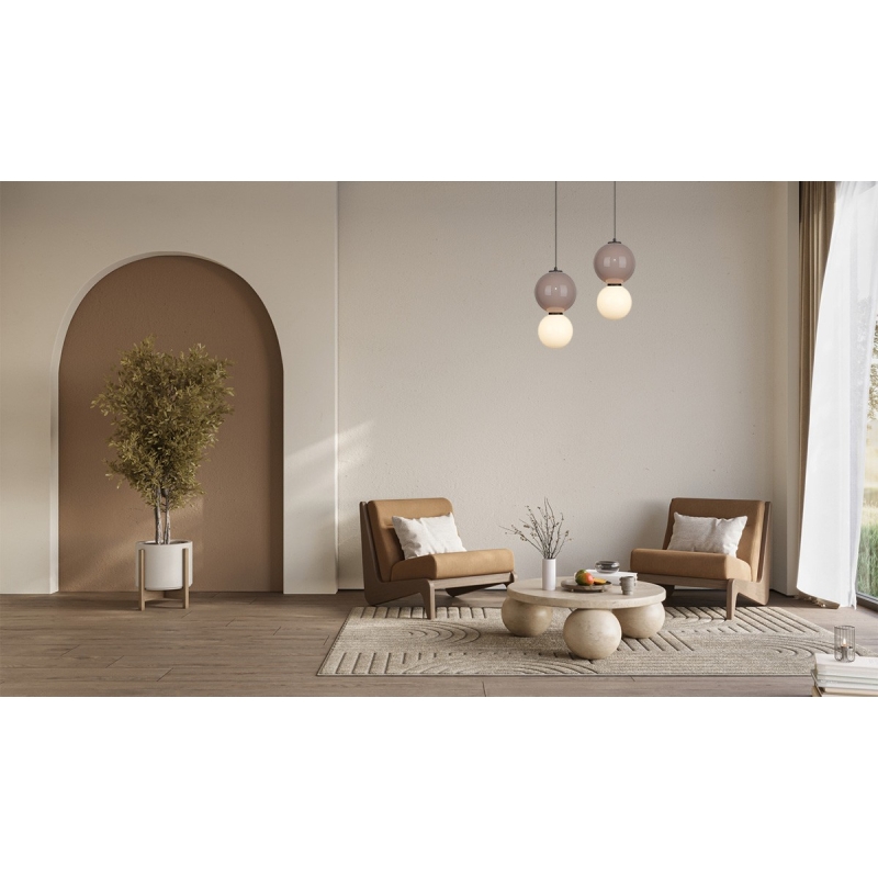Lampa wisząca Pieve PND-95221-1M-BR