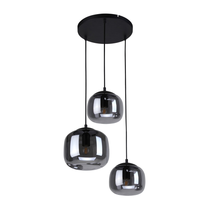 Lampa wisząca Calto PND-67705-3-BK-SG