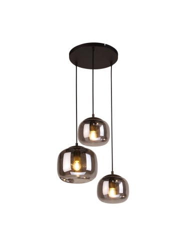 Lampa wisząca Calto PND-67705-3-BK-SG