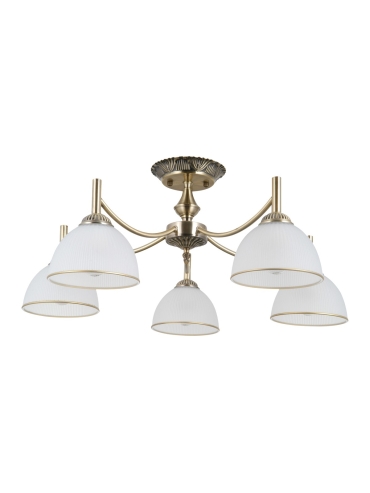 Lampa wisząca Fener PND-40653-5-ABR-WH