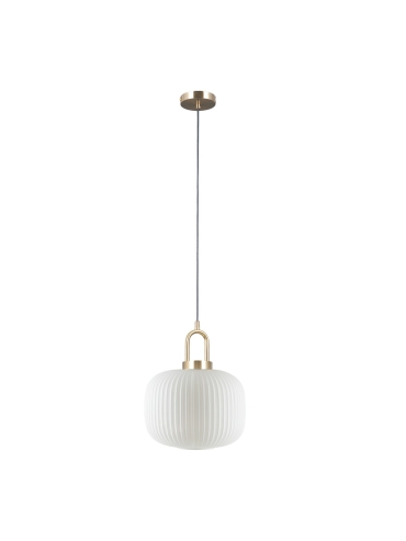 Lampa wisząca Fosse PND-408817-1-HBR-WH