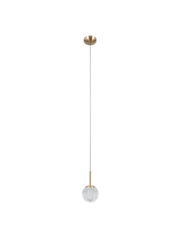 Lampa wisząca Padri PND-40827-1-HBR-CL