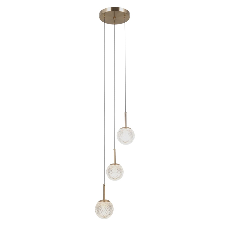 Lampa wisząca Padri PND-40827-3-HBR-CL