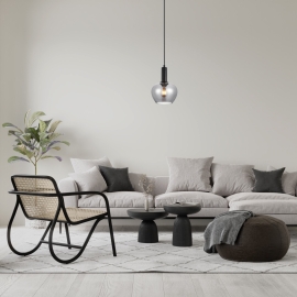 Lampa wisząca Stabla PND-30084-1-BK-SG