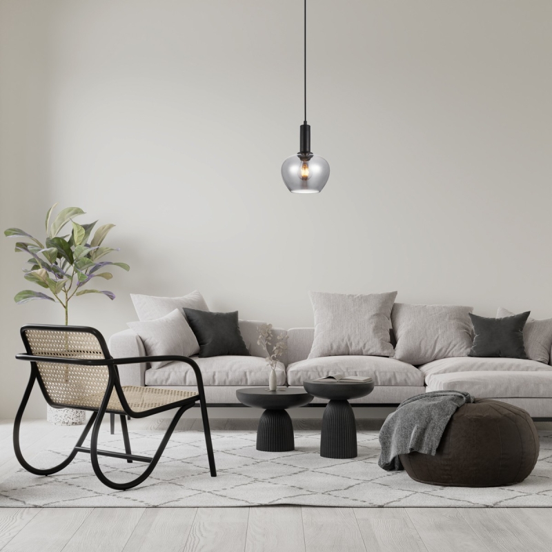 Lampa wisząca Stabla PND-30084-1-BK-SG