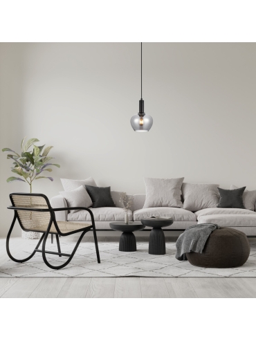 Lampa wisząca Stabla PND-30084-1-BK-SG