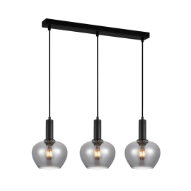 Lampa wisząca Stabla PND-30084-3-BK-SG