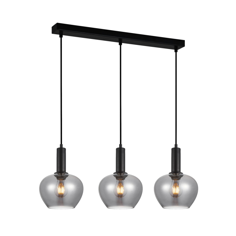 Lampa wisząca Stabla PND-30084-3-BK-SG