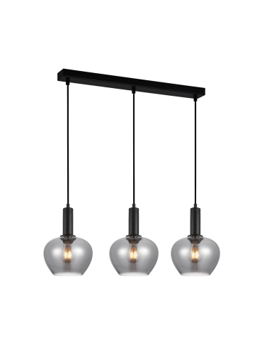 Lampa wisząca Stabla PND-30084-3-BK-SG
