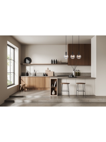 Lampa wisząca Stabla PND-30084-3-BK-SG