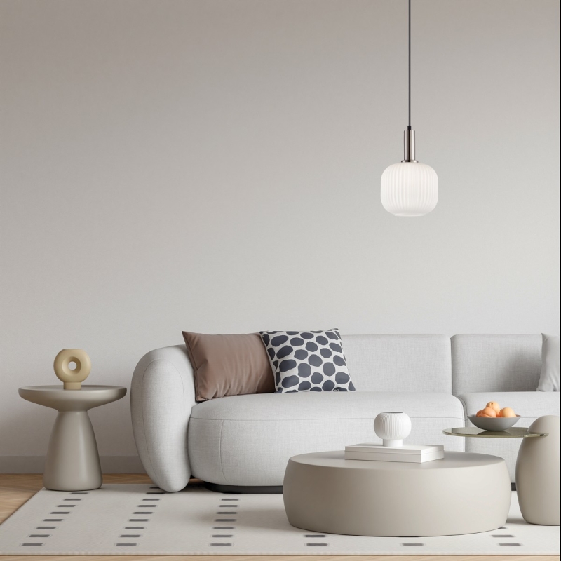 Lampa wisząca Penzi PND-31981-1S-SC-WH