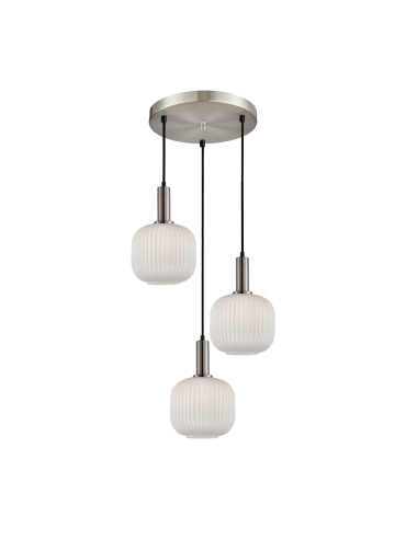 Lampa wisząca Penzi PND-31981-3S-SC-WH