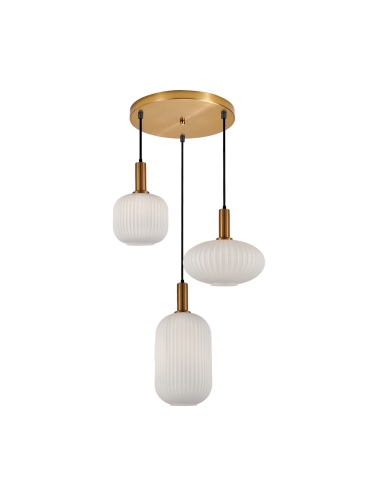 Lampa wisząca Della PND-31982-3-GD