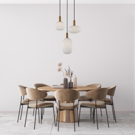 Lampa wisząca Della PND-31982-3-GD