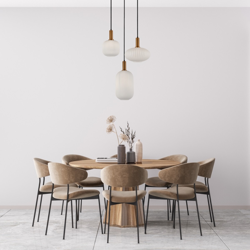 Lampa wisząca Della PND-31982-3-GD