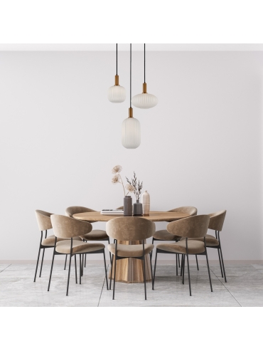 Lampa wisząca Della PND-31982-3-GD