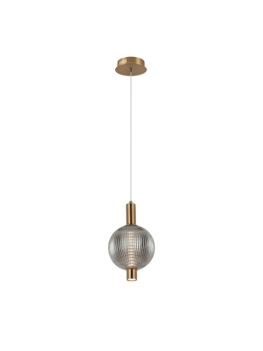 Lampa wisząca Lenti PND-83631-1-BRO-SG