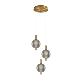 Lampa wisząca Lenti PND-83631-3-BRO-SG