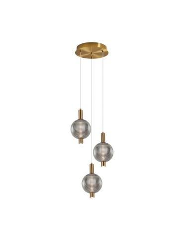 Lampa wisząca Lenti PND-83631-3-BRO-SG