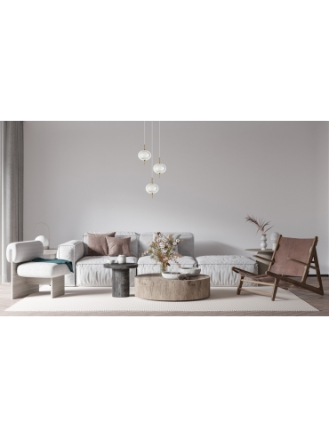Lampa wisząca Corado PND-81418-3-BK-GD