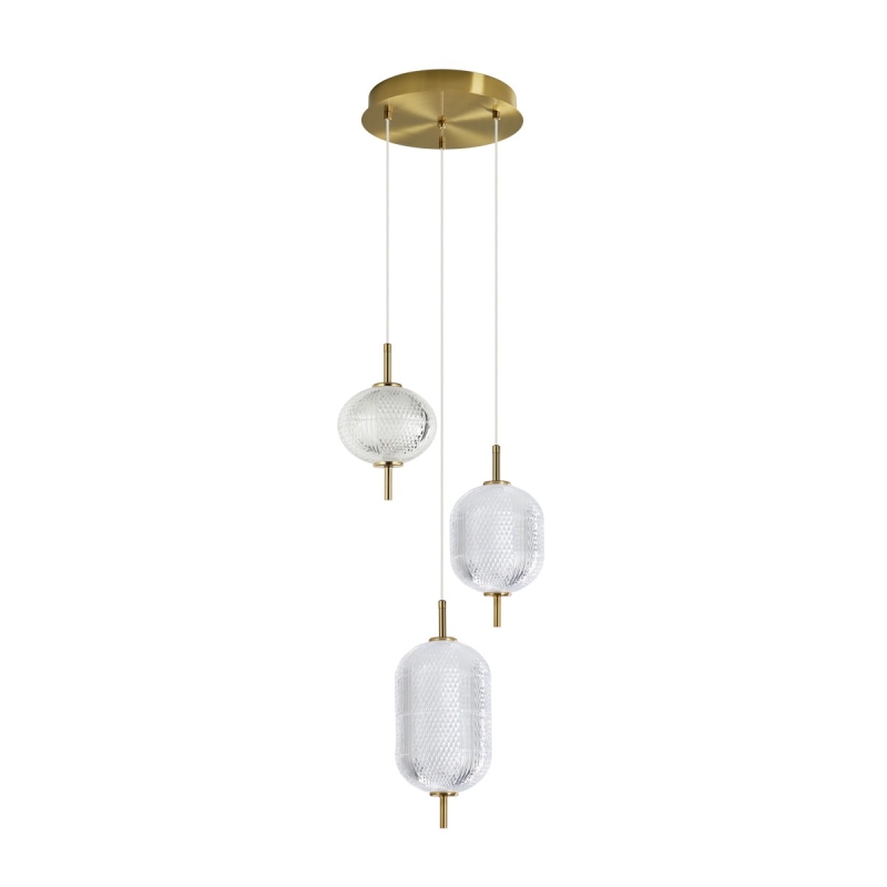 Lampa wisząca Corado PND-81438-3-GD