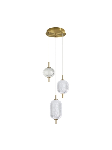 Lampa wisząca Corado PND-81438-3-GD