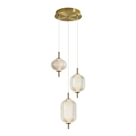 Lampa wisząca Corado PND-81438-3-GD