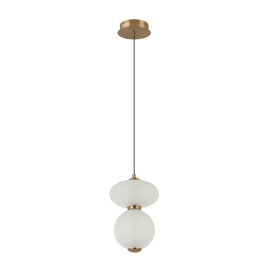 Lampa wisząca Nico PND-8545-2-AB-WH