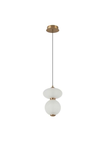 Lampa wisząca Nico PND-8545-2-AB-WH