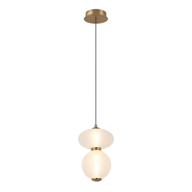Lampa wisząca Nico PND-8545-2-AB-WH
