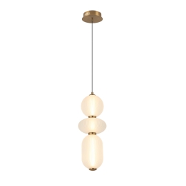 Lampa wisząca Nico PND-8545-3-AB-WH