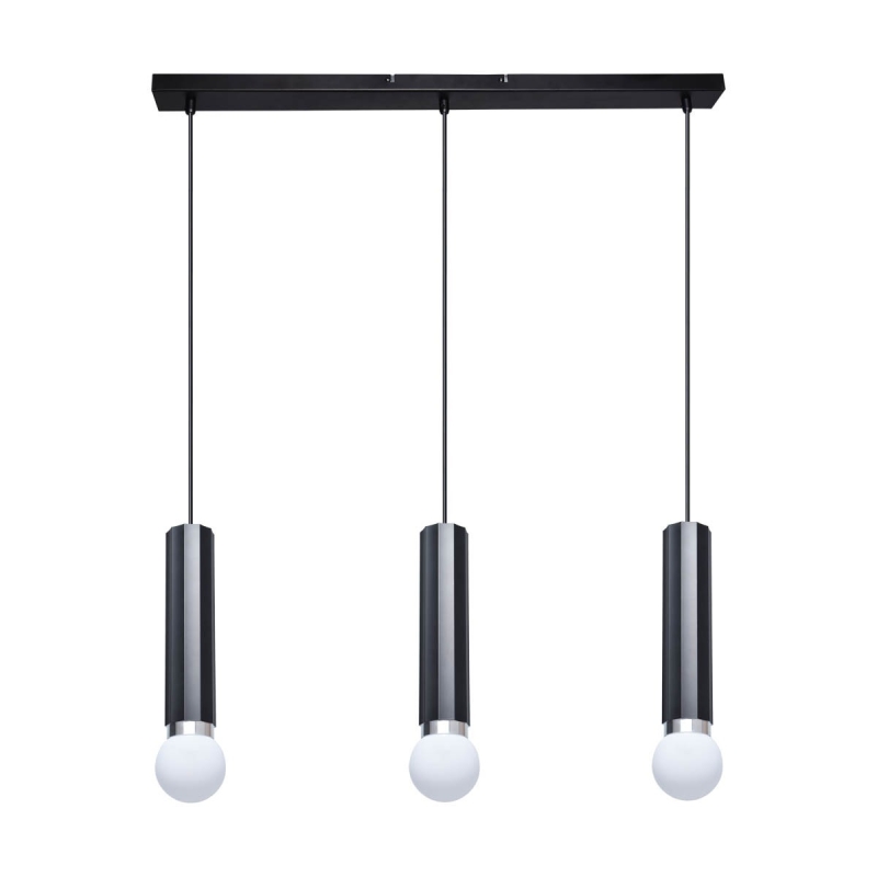 Lampa wisząca Macera PND-33849-3-BK