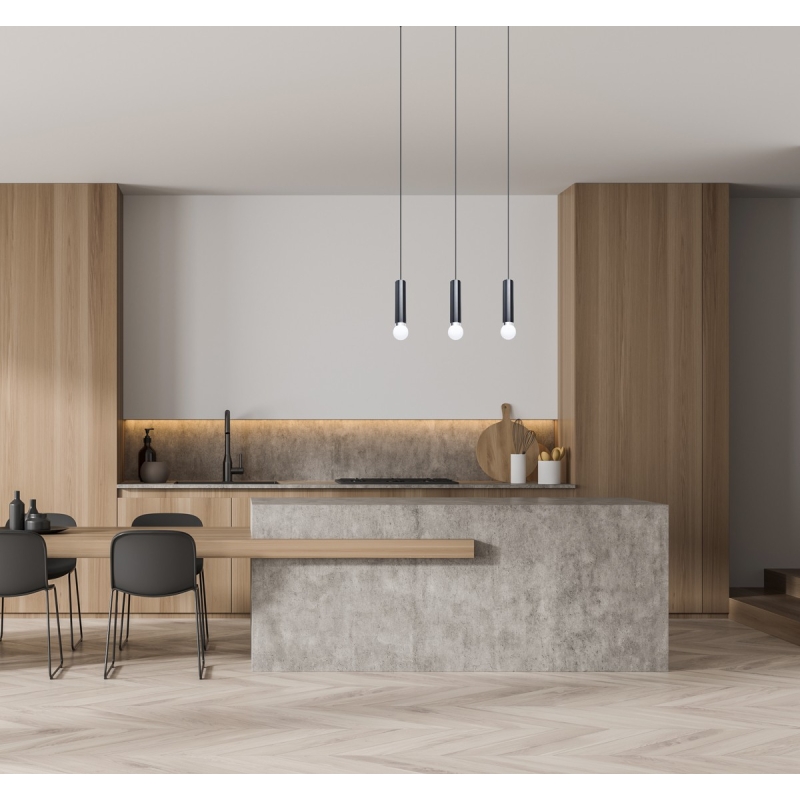 Lampa wisząca Macera PND-33849-3-BK