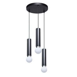 Lampa wisząca Macera PND-33849-3R-BK