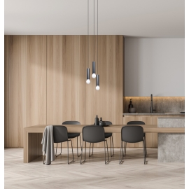 Lampa wisząca Macera PND-33849-3R-BK
