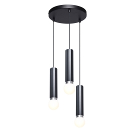 Lampa wisząca Macera PND-33849-3R-BK