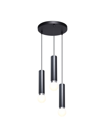 Lampa wisząca Macera PND-33849-3R-BK