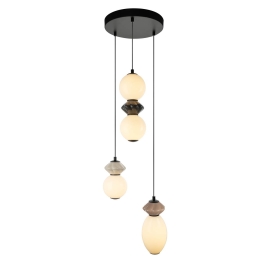 Lampa wisząca Balos PND-94921-4R-BK