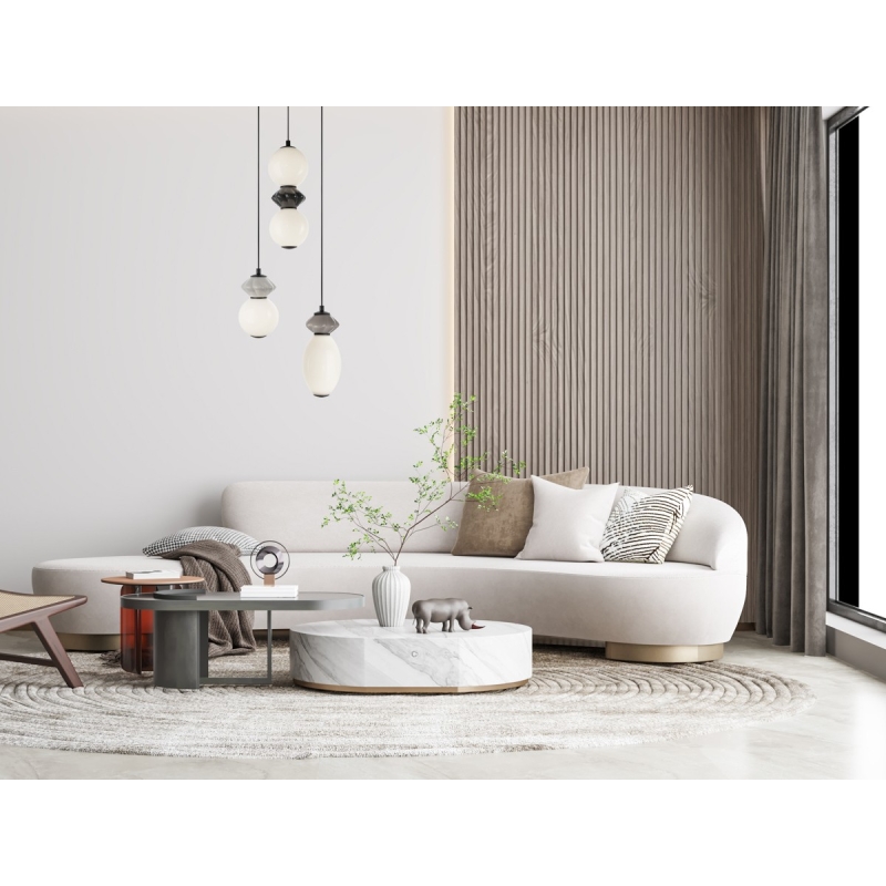Lampa wisząca Balos PND-94921-4R-BK
