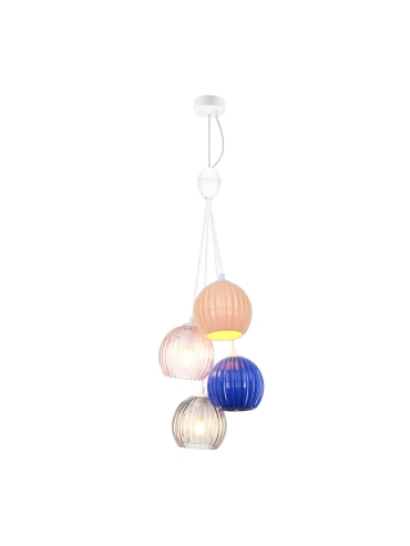 Lampa wisząca Cases PND-94794-4A-MLTI