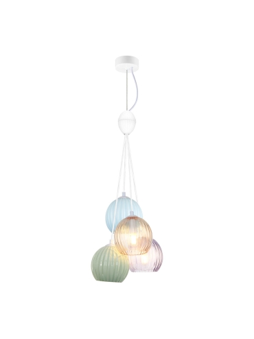 Lampa wisząca Cases PND-94794-4B-MLTI