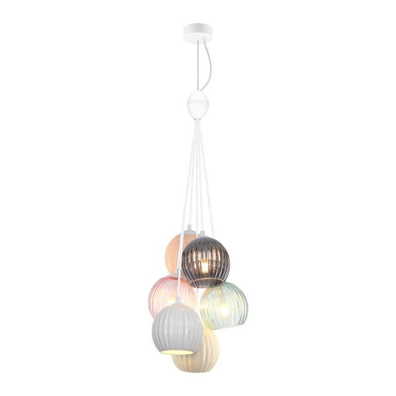 Lampa wisząca Cases PND-94794-6A-MLTI