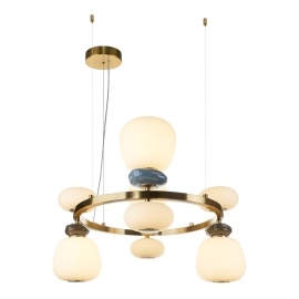 Lampa wisząca Evans PND-94981-4B-GD