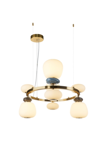 Lampa wisząca Evans PND-94981-4B-GD