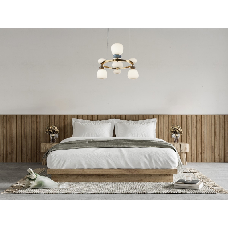 Lampa wisząca Evans PND-94981-4B-GD