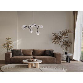 Lampa wisząca Ferral PND-75075-8-BK-SG
