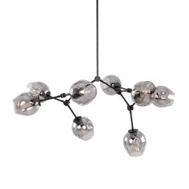 Lampa wisząca Ferral PND-75075-8-BK-SG